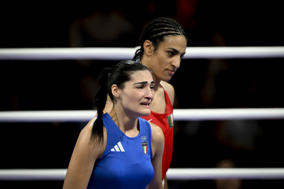 Angela Carini lost to Imane Khelif.