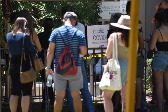 The state government is urging people to get tested for COVID-19 even if they have few symptoms or have not been to a known exposure site.