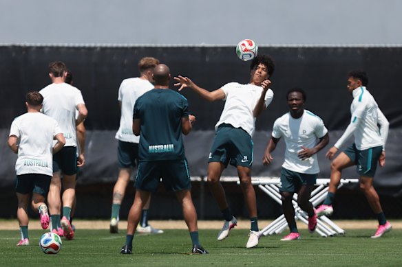 Os Socceroos estão se preparando para o confronto nos EUA.