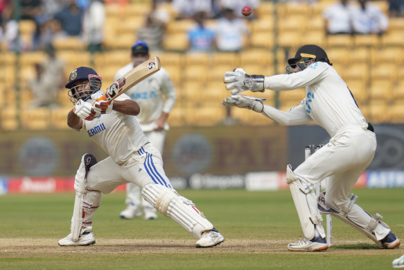 Rishabh Pant remains as enterprising as ever.