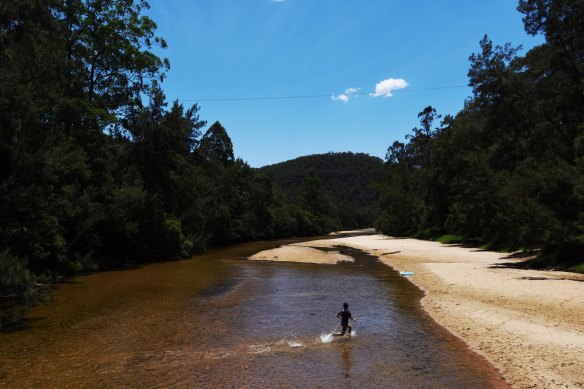 The Colo River, where a 32-year-old man died on a Sunday in December, 2018. 