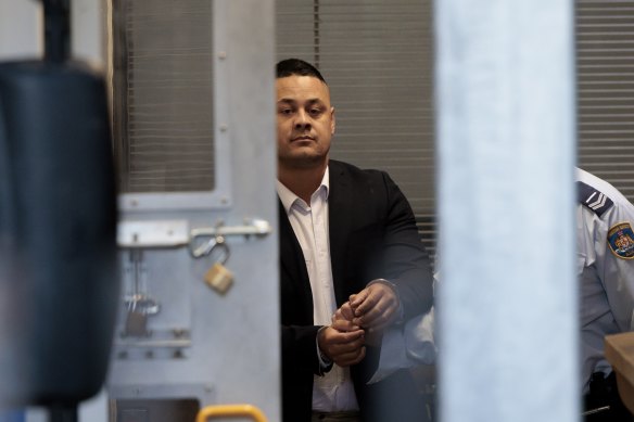 Jarryd Hayne has been sentenced over the sexual assault of a woman in 2018.