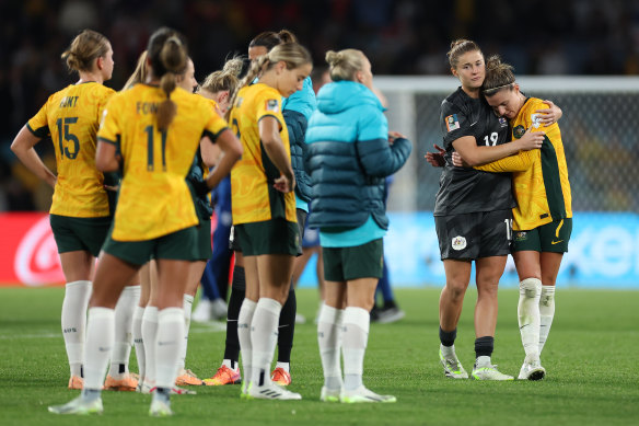 Even one of Sam Kerr’s most brilliant moments wasn’t enough to get the Matildas past a ruthless England side.