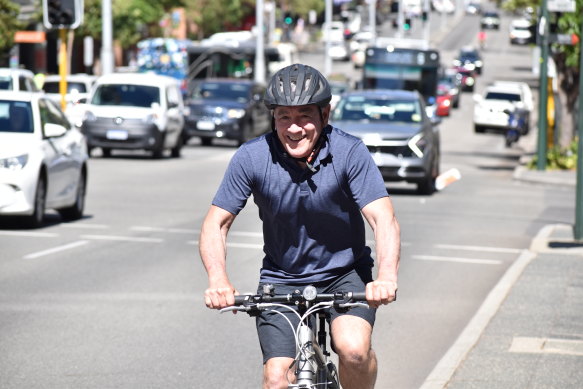 Who could have thought biking down St Georges Terrace could be so enjoyable?