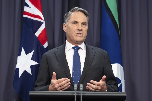 Deputy Prime Minister Richard Marles says he feels the weight of responsibility about the decisions he will make on Australian defence policy.