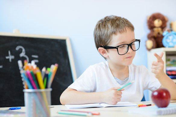 The teenage eye roll? Already? He’s only five.