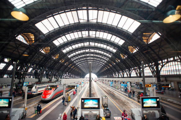 Trenitalia’s high-speed Frecciarossa, or Red Arrow, are a cut above.