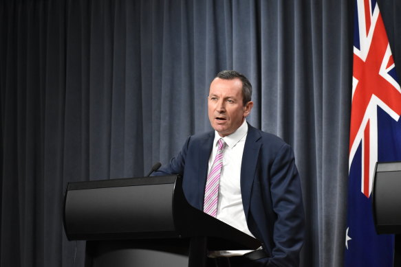 WA Premier Mark McGowan is very pleased with his state’s budget performance compared to governments on the east coast.
