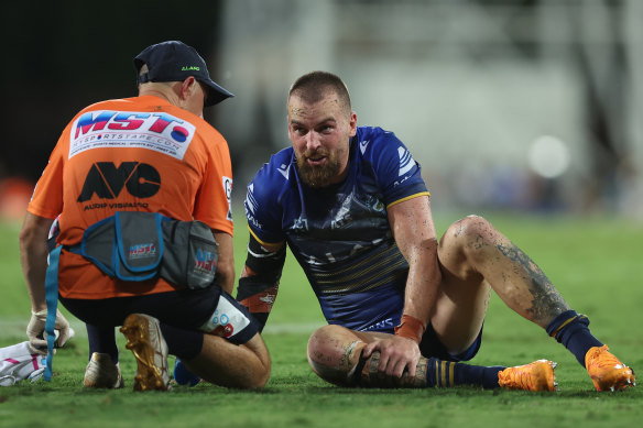 Clint Gutherson will be sidelined for up to five weeks after under-going minor knee surgery
