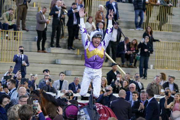 Australia hasn’t seen too much of Frankie Dettori’s famous star-jump dismount.