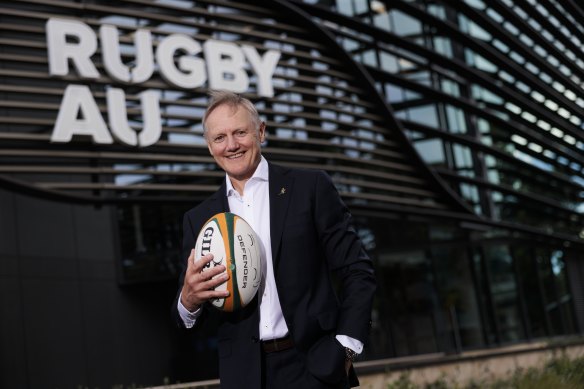 New Wallabies coach Joe Schmidt. 