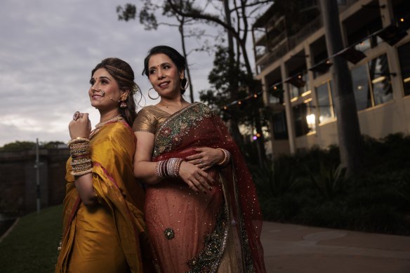 Kangan and Swechha get in the spirit ahead of Diwali Festival celebrations in Parramatta.