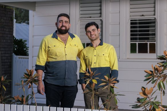 Brothers Pasquale and Vincenzo Panuccio are selling their investment property in Leichhardt, one the cheapest suburbs to buy a house within 10kms of the CBD.