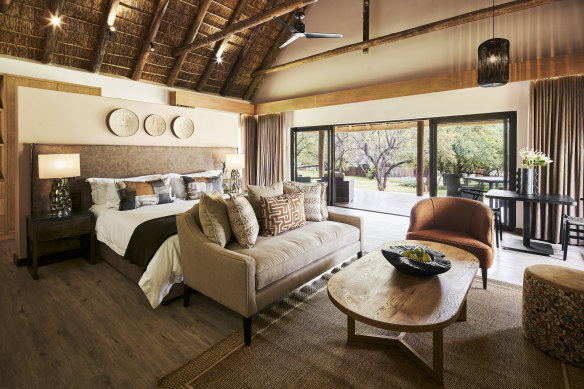 Between birdwatching excursions, relax in luxury at Qwabi Private Game Reserve.