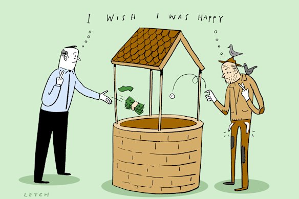 There’s a lot more to happiness than just how wealthy you are.