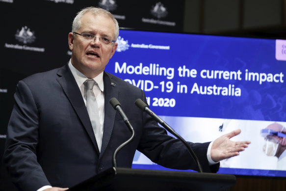 Prime Minister Scott Morrison says "pro-growth" policies will be needed to kick-start the economy after the coronavirus pandemic.