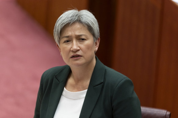 Minister for Foreign Affairs Penny Wong.