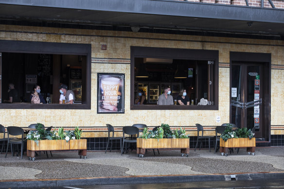 The Northern Hotel Byron Bay is normally a bustling afternoon venue