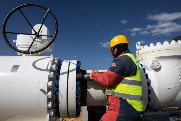 Gas prices in Europe jumped more than 40 per cent last week after the Russian supply cuts stoked fears of a sudden halt. Russia supplied 43 per cent of Europe’s gas in 2020 and has been dangling the threat of turning the tap since the war.