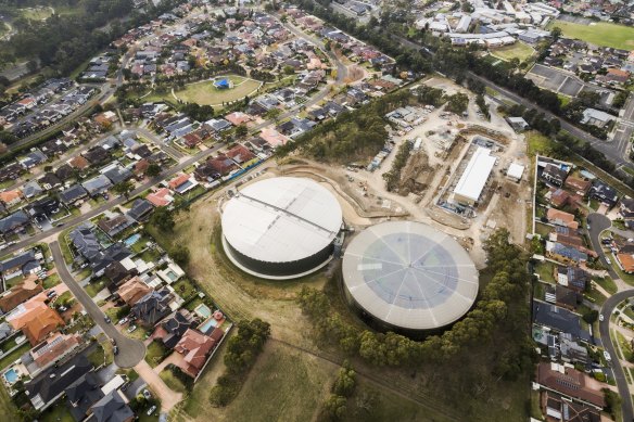 The Liverpool pumping station in Cecil Hills will be switched on later this month.