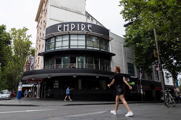 The Empire Hotel, Kings Cross.
