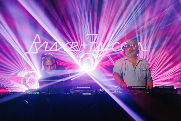 French house legends Braxe + Falcon carried the party through to the early hours of Monday morning.