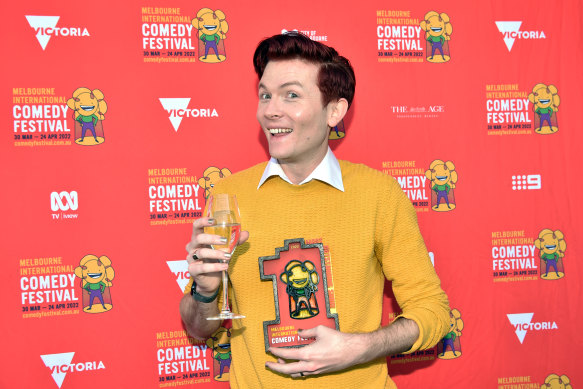 Rhys Nicholson takes out top honour at the MICF.