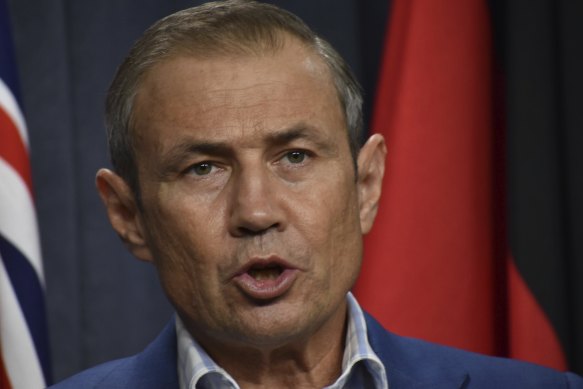 Health Minister Roger Cook has said Perth and Peel will go back into restrictions.