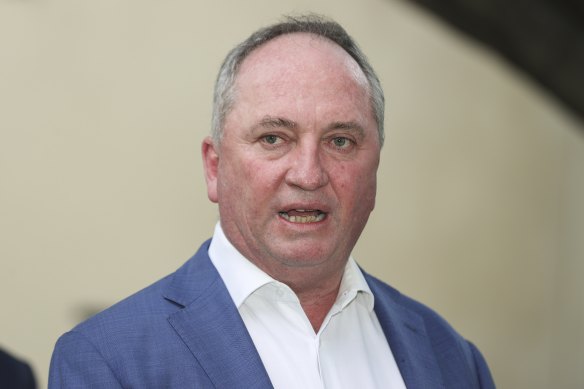 Deputy Prime Minister and Nationals leader Barnaby Joyce.