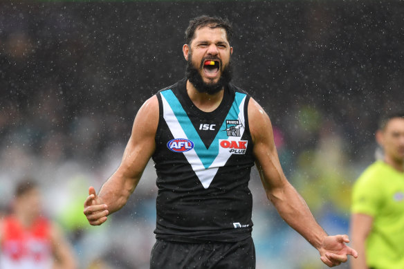 Power's Paddy Ryder  rained supreme.