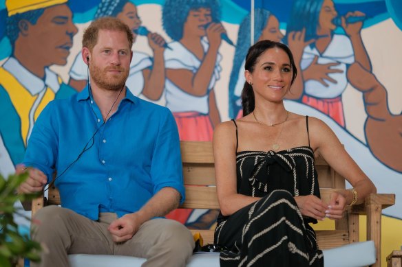 Prince Harry and Meghan Markle.