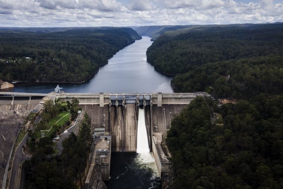Sydney’s Warragamba Dam has spilled.