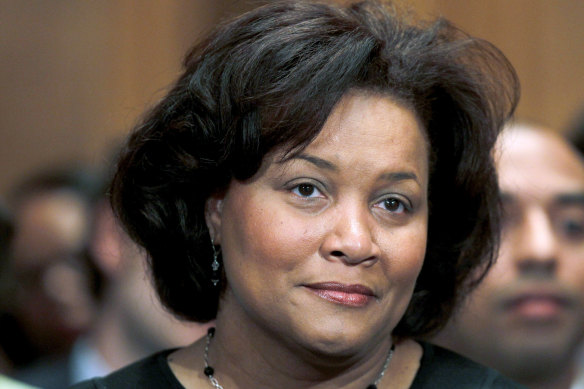 Judge J. Michelle Childs during her nomination hearing before the Senate Judiciary Committee on Capitol Hill in Washington in 2010. 
