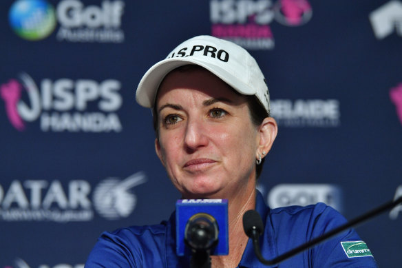 Karrie Webb has been laid low by a virus in the lead-up to the Australian Open.