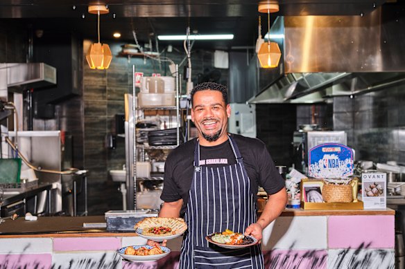 Dwight Alexander, Zimbabwean-born chef-owner of Peasant’s Paradice.
