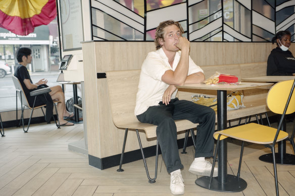 Jeremy Allen White in New York in August.