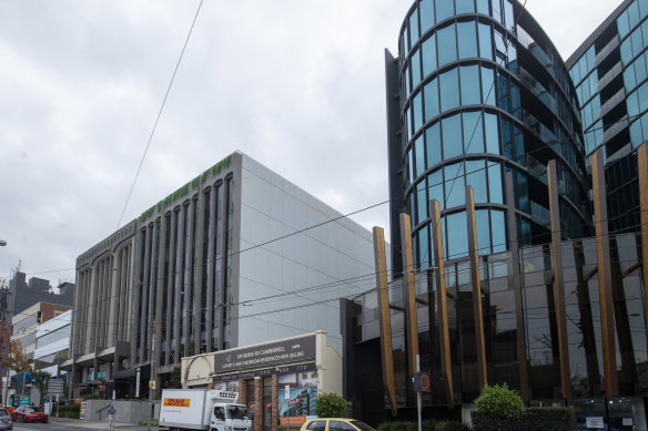 The 36-apartment development had faced stiff opposition from residents at the Aerial (right).