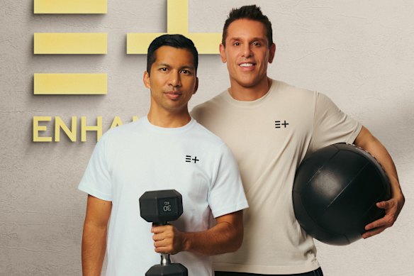 Enhanced Games co-founders Dr Aron D’Souza and Christian Angermayer.