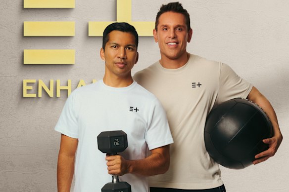 Enhanced Games co-founders Dr Aron D’Souza and Christian Angermayer.