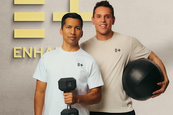 Enhanced Games co-founders Dr Aron D’Souza and Christian Angermayer.