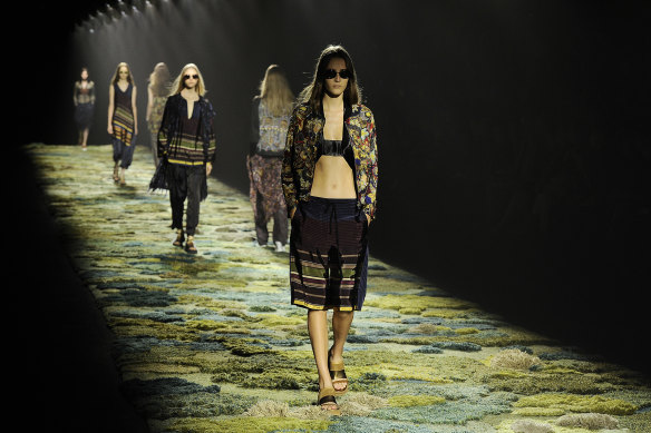 Vintage Dries Van Noten is in high-demand following the designer’s retirement from the runway after 38 years, including pieced from his spring 2015 collection.