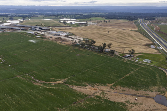 Leppington Pastoral Company owned the land next to the new Western Sydney Airport, which the government bought for $30 million.