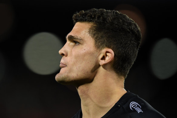 Embattled Penrith Panthers and NSW star Nathan Cleary.
