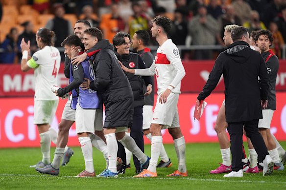 Turkey drew 2-2 with Spain last month to reach the qualifying playoffs.