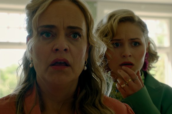 Henriette Steenstrup (left) as Pernille and Vivild Falk Berg as Hanna in Pernille.