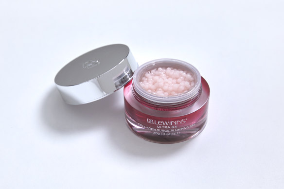 Dr Lewinn’s Ultra 4 Collagen Surge Plumping Gel.