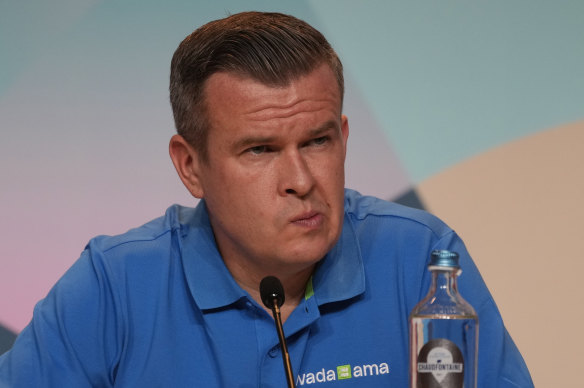 WADA president Witold Banka was grilled by the world’s sports journalists.