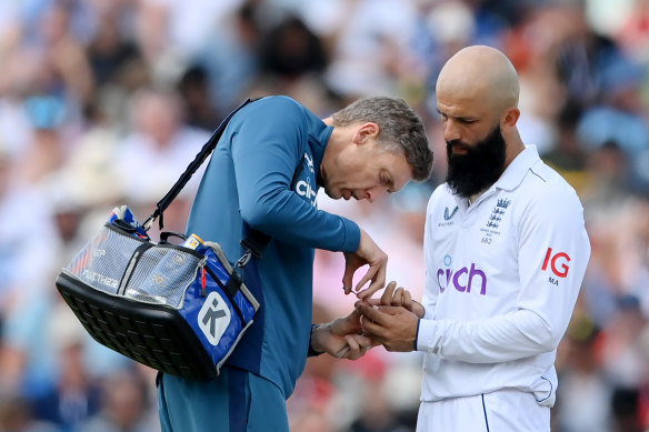 Moeen Ali was not himself on his recall to Test cricket.