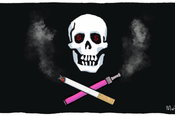 chop chop cigarettes No butts about it, it's time illegal tobacco shops got the chop-chop
