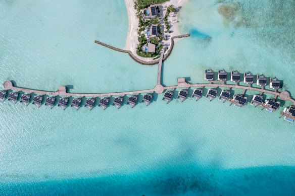 SO/ Maldives and its villas.